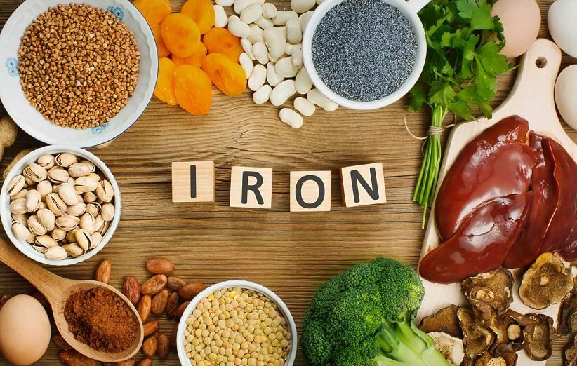 آشنایی با 6 مواد غذایی سرشار از آهن