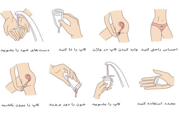 درباره کاپ قاعدگی چیست و چگونه استفاده می شود؟ عوارض و مزایای این محصول