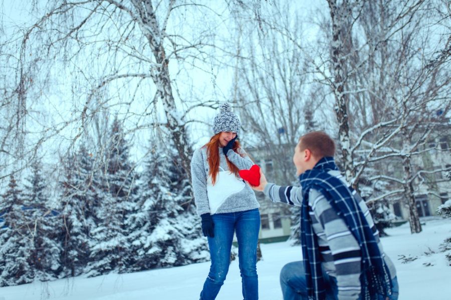 جملات احساسی زمستان با تکست کوتاه عاشقانه برای اینستاگرام