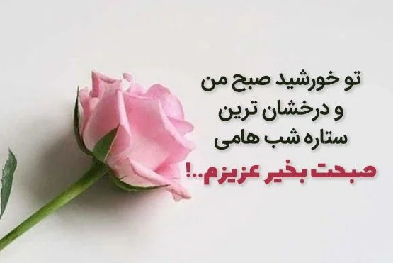 صبح بخیر عاشقانه گفتن با متن و جملات احساسی صبحت بخیر همسرم و عشقم