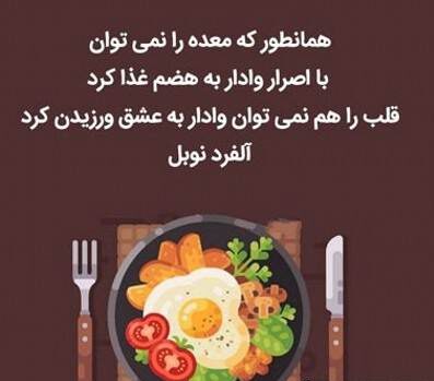 متن در مورد آشپزی و سخنان جالب در مورد هنر پخت و پز