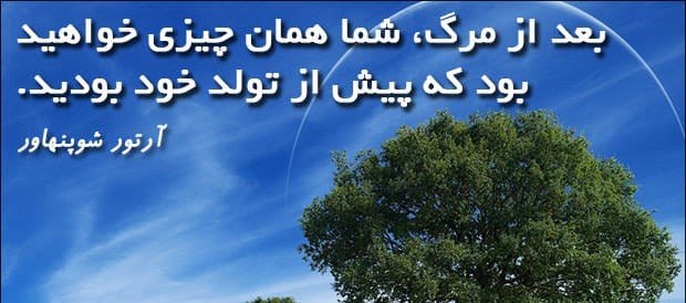 جملاتی از کتاب جهان همچون اراده و تصور آرتور شوپنهاور فلیسوف معروف