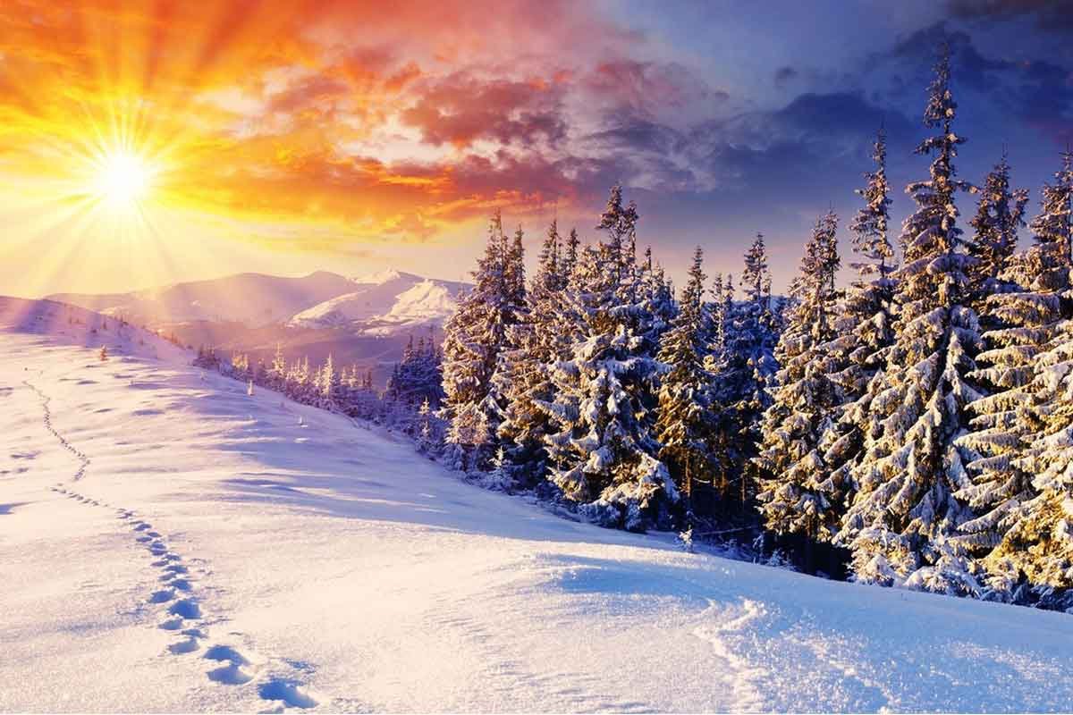 شعر زمستان و مجموعه اشعار کوتاه و بلند روزهای سر و برفی زیبا