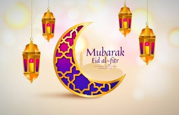 تبریک انگلیسی عید فطر با ترجمه و عکس نوشته (Eid Fetr)