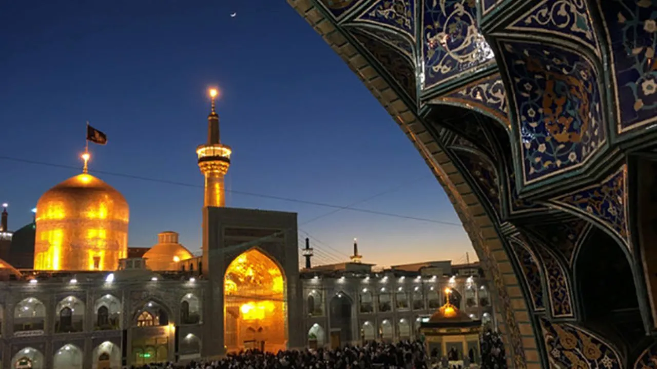 پیامک تسلیت شهادت امام رضا (ع) / متن استوری دلتنگی حرم و شهادت امام رضا