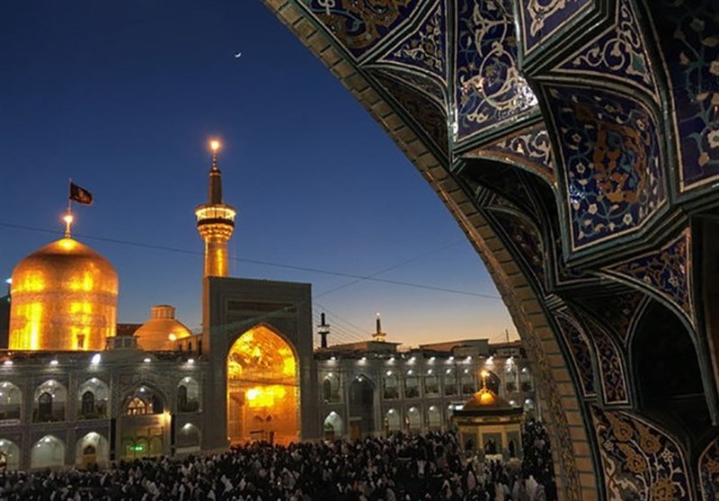 جملات دلتنگی مشهد و حرم امام رضا با عکس نوشته و اشعار برای امام هشتم