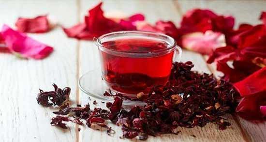 دمنوش چای ترش و زنجبیل