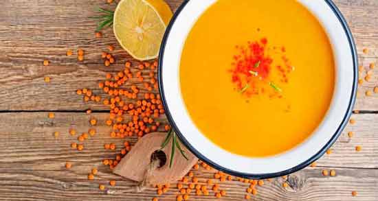 سوپ دال عدس ؛ آموزش درست کردن سوپ دال عدس مجلسی و خوشمزه