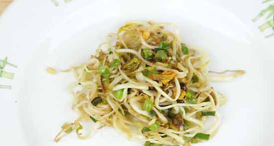 طرز استفاده از جوانه ماش ؛ روش صحیح استفاده از جوانه ماش