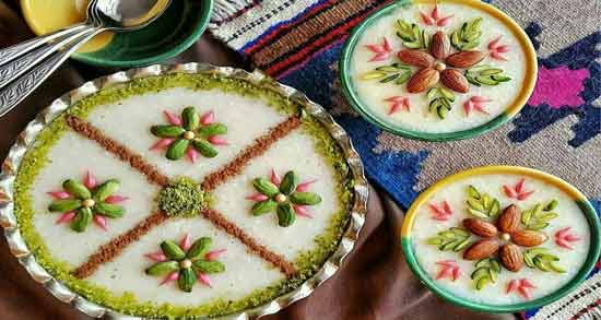 طرز تهیه حریره بادام برای بزرگسالان بدون شیر ؛ دستور درست کردن حریره بادام بدون شیر