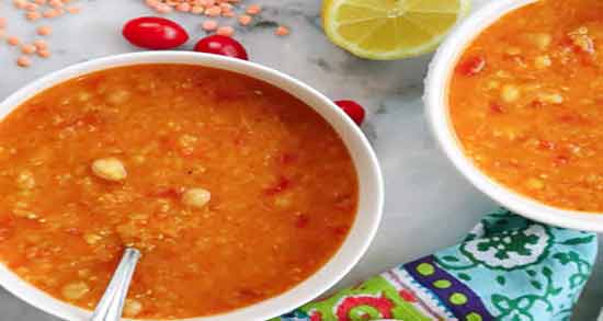 طرز تهیه دال عدس عربی ؛ دستور پخت دال عدس عربی خوشمزه