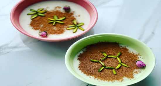 طرز تهیه ی حریره بادام برای کودک ؛ آموزش درست کردن حریره بادام برای کودک