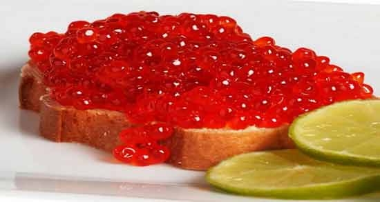 طریقه مصرف خاویار قرمز ؛ روش صحیح استفاده از خاویار قرمز چگونه است؟