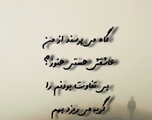 متن بی تفاوت بودن + جملات بی تفاوتی و عکس نوشته برای بی احساسی