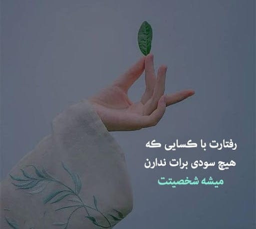 متن درباره شخصیت و شعور (جملات سنگین با مهنی درباره شعور افراد)