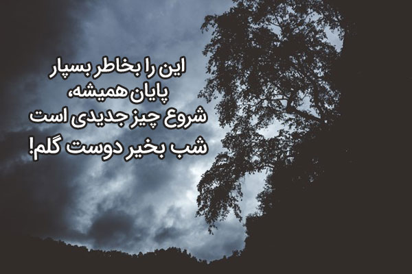 متن شب بخیر رفیق و دوست صمیمی ( جملات شب بخیر دوستانه برای رفقا)
