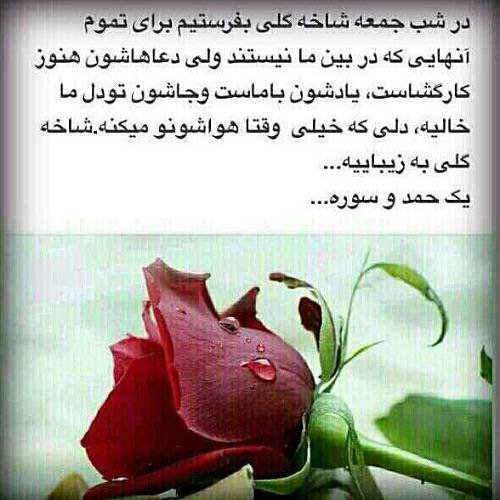 متن شب جمعه برای اموات؛ متن و اس ام اس یاد رفتگان