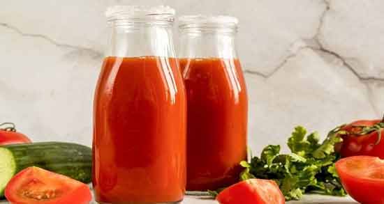 خواص آب گوجه فرنگی برای پوست ؛ پیشگیری از پیری زودرس پوست با آب گوجه فرنگی