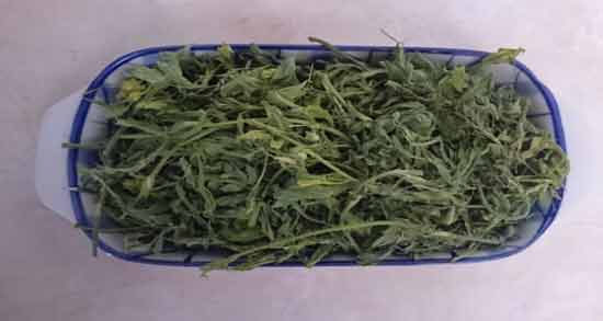 خواص برگ یونجه خشک شده ؛ خاصیت استفاده از برگ یونجه خشک شده