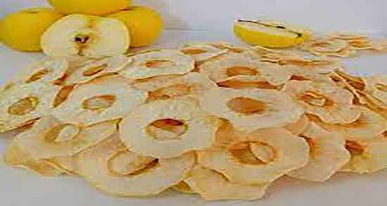 خواص چیپس سیب ؛ تاثیر مصرف چیپس سیب برای هضم بهتر غذا