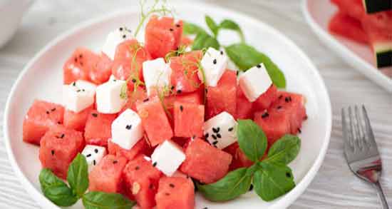 خوردن هندوانه با پنیر و فواید و مضرات خوردن هندوانه با پنیر خوردن هندوانه با پنیر ؛ فواید و مضرات خوردن هندوانه با پنیر