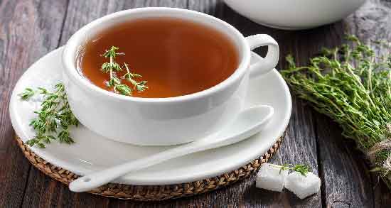 دمنوش جعفری و آویشن ؛ فواید مصرف دمنوش جعفری و آویشن برای درمان سرماخوردگی