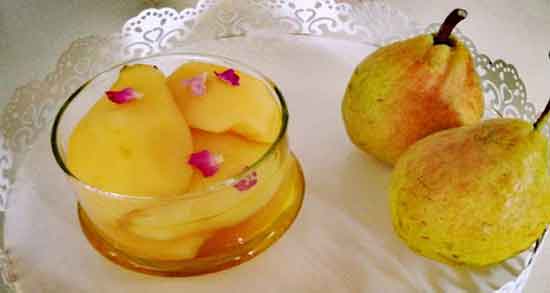 زمان پخت کمپوت گلابی ؛ برای تهیه کمپوت گلابی چقدر زمان لازم است