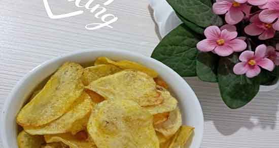 طرز تهیه چیپس خانگی با ارد ؛ دستور تهیه چیپس خانگی با ارد سمولینا