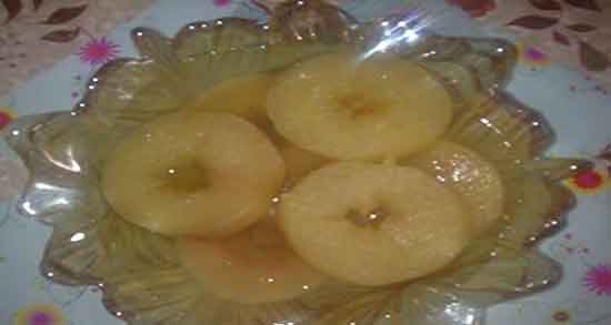 طرز تهیه کمپوت سیب در داخل شیشه ؛ نحوه درست کردن کمپوت سیب