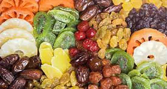 میوه خشک و خواص آن ؛ خاصیت مصرف میوه خشک برای کم خونی