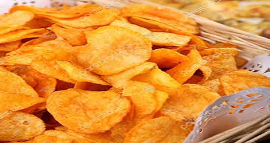 چگونه چیپس بخوریم ؛ خاصیت خوردن چیپس برای چاقی صورت و بدن