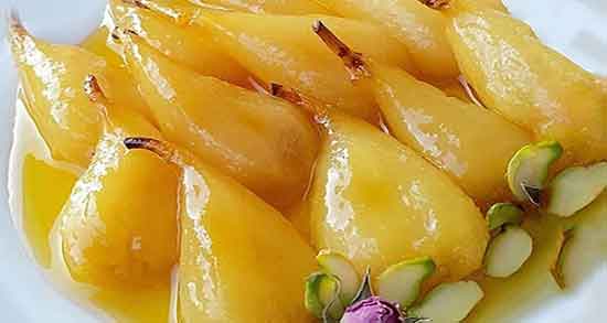 کمپوت گلابی در شیشه ؛ ایا میتوان کمپوت گلابی را در شیشه نگهداری کرد