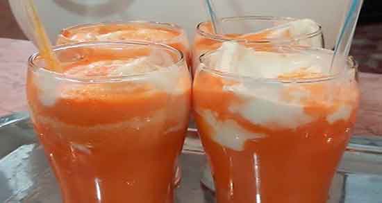 تعبیر خواب آب هویج بستنی ، معنی دیدن و خوردن آب هویج بستنی در خواب چیست