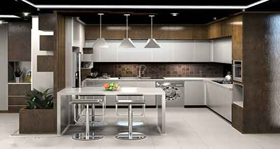 تعبیر خواب آشپزخانه ، ابن سیرین و کابینت چوبی و مطبخ و ساختن آشپزخانه