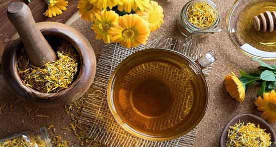 خاصیت دمنوش گل همیشه بهار ؛ دمنوش گل همیشه بهار برای پوست صورت