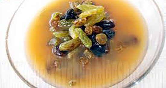 طرز تهیه آب کشمش برای کبد ؛ دستور تهیه آب کشمش برای کبد چرب