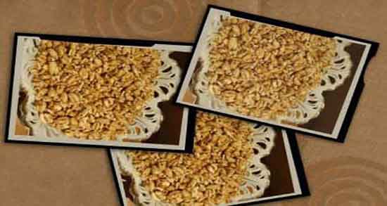 طرز تهیه شیرین گندمک بدون روغن ؛ دستور تهیه گندمک به روش خانگی