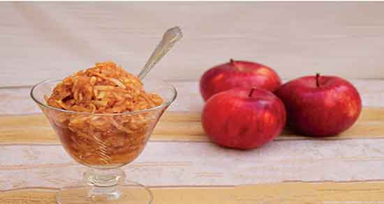 طرز تهیه فالوده سیب با عرق بیدمشک ؛ دستور فالوده سیب با عرق بیدمشک