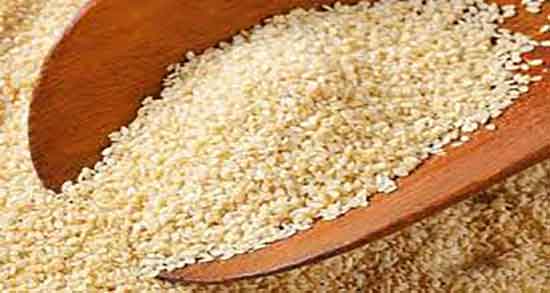 طریقه مصرف کنجد سفید ؛ دستور تهیه کنجد سفید برای تسکین درد پریودی