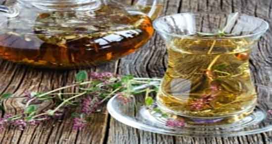 چای آویشن برای سرماخوردگی ؛ خوردن چای آویشن برای گلو درد