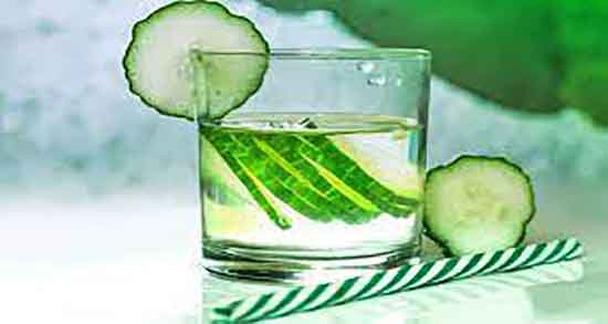 آب خیار برای صورت ؛ خاصیت مصرف اب خیار برای درمان جوش صورت