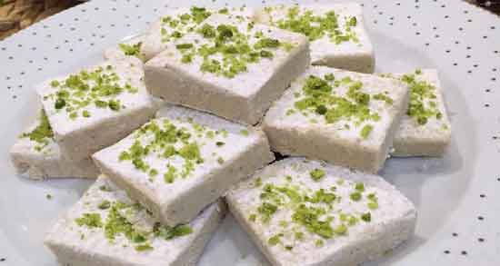 حلوا شکری با پنیر و میان وعده ای مقوی با ترکیب حلوا شکری و پنیر حلوا شکری با پنیر ؛ میان وعده ای مقوی با ترکیب حلوا شکری و پنیر