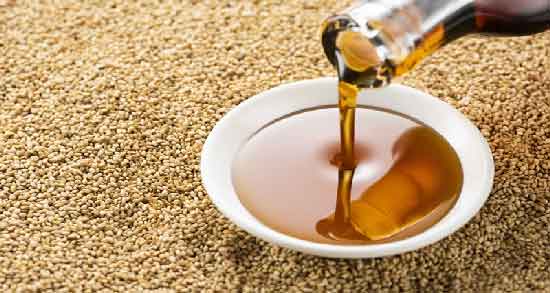 خواص روغن کنجد برای سفیدی مو ؛ از بین بردن سفیدی مو با روغن کنجد