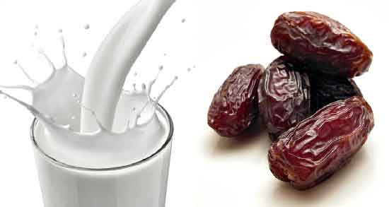 خواص شیر و خرما برای چاقی ؛ افزایش وزن با مصرف شیر خرما