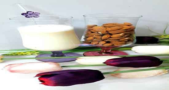 طرز تهیه شیر بادام ؛ دستور تهیه شیر بادام برای نوزاد شش ماهه