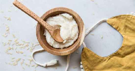 عوارض لعاب برنج برای نوزاد ؛ همه چیز درباره عوارض استفاده از لعاب برنج برای غذای نوزاد