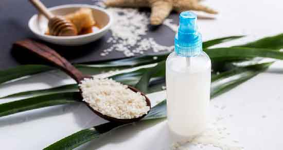 لعاب برنج و پوست صورت و جوانسازی پوست صورت با لعاب برنج لعاب برنج و پوست صورت ؛ جوانسازی پوست صورت با لعاب برنج