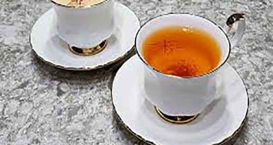 مزایا و مضرات چای زعفران ؛ خواص و عوارض مصرف چای زعفران
