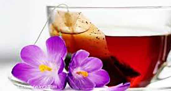 چای زعفران برای سرماخوردگی ؛ درمان درد گلو با خوردن چای زعفران