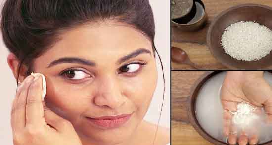 آب برنج و جوش صورت ؛ فواید استفاده از آب برنج برای از بین بردن جوش صورت
